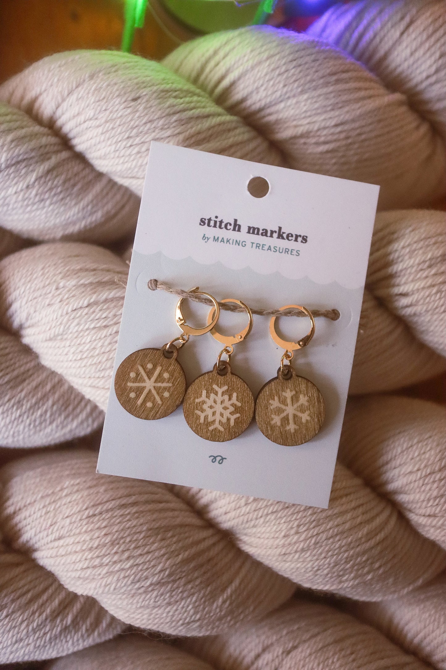 Stitch Markers - Winter Holiday Sets