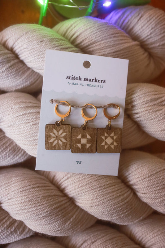 Stitch Markers - Winter Holiday Sets