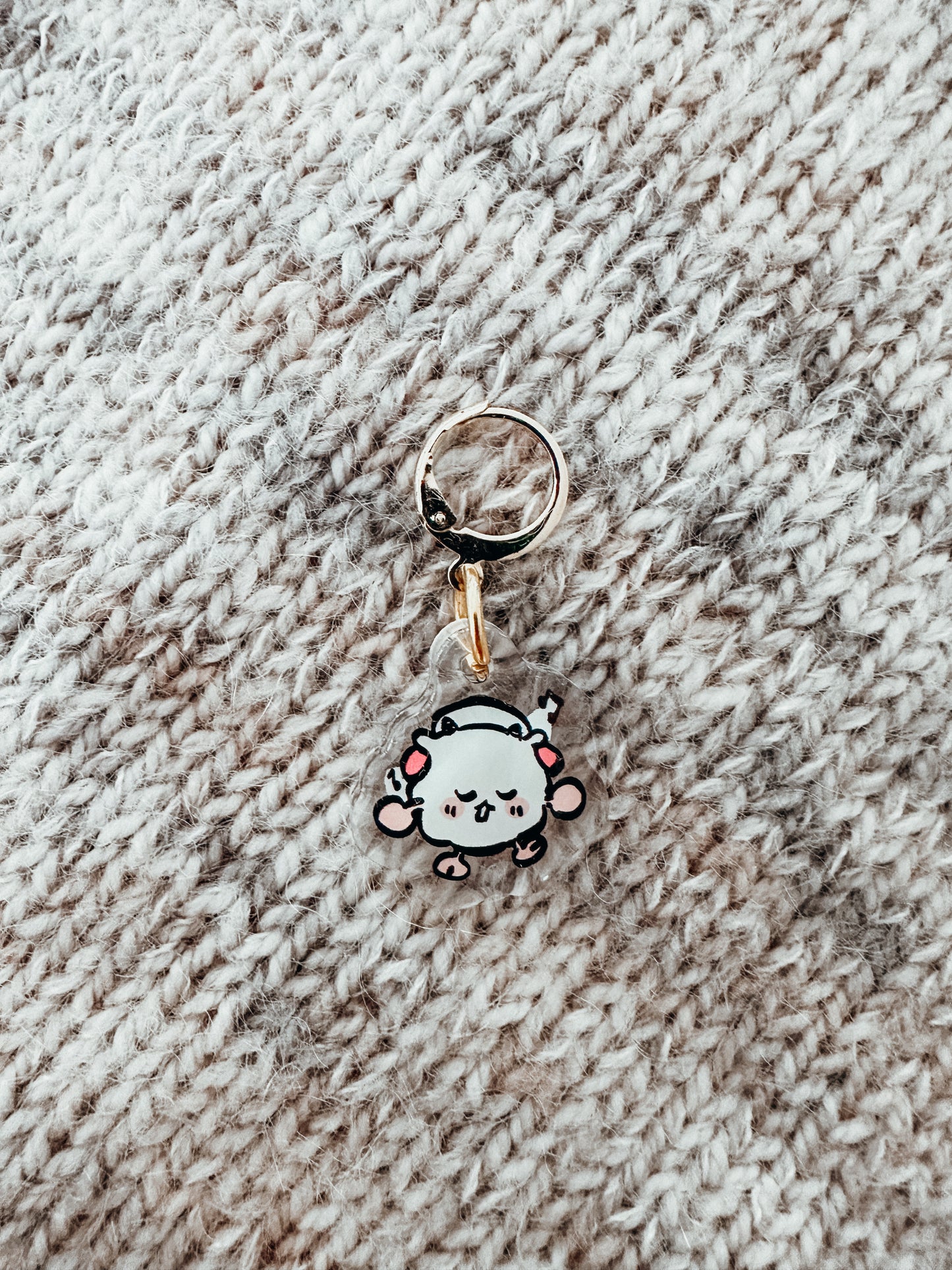 Acrylic Stitch Markers - Purl's Life
