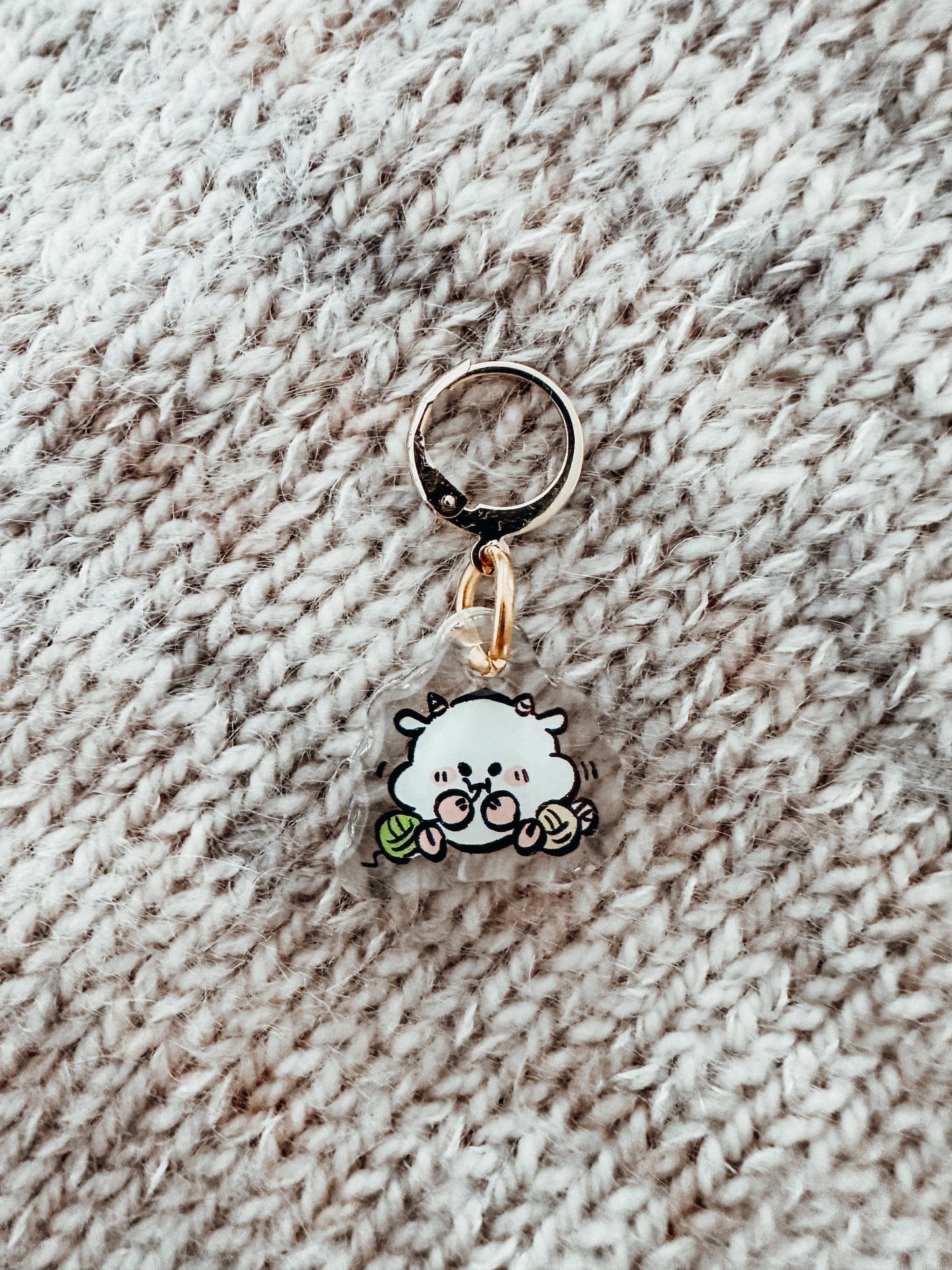 Acrylic Stitch Markers - Purl's Life