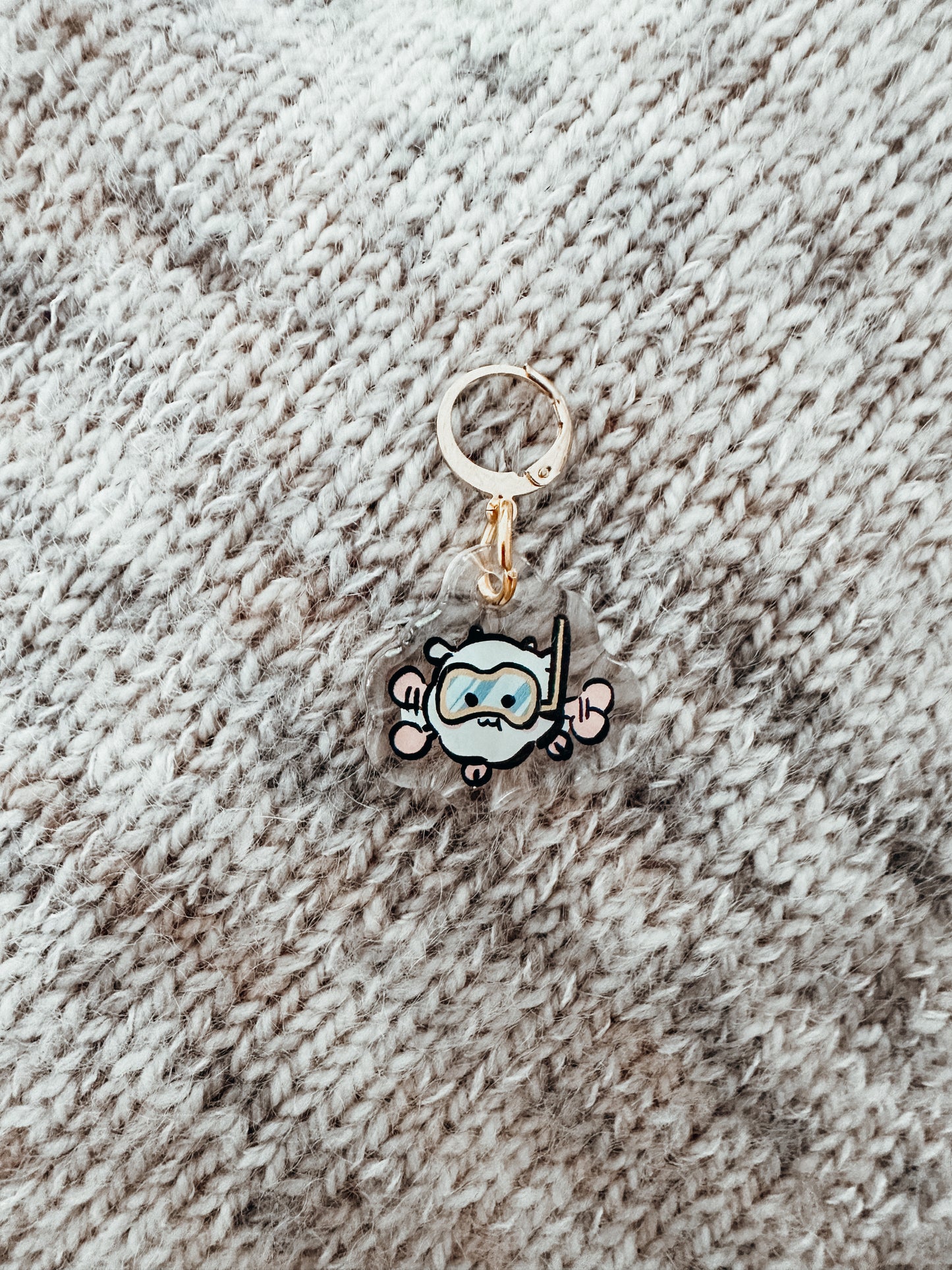 Acrylic Stitch Markers - Purl's Life