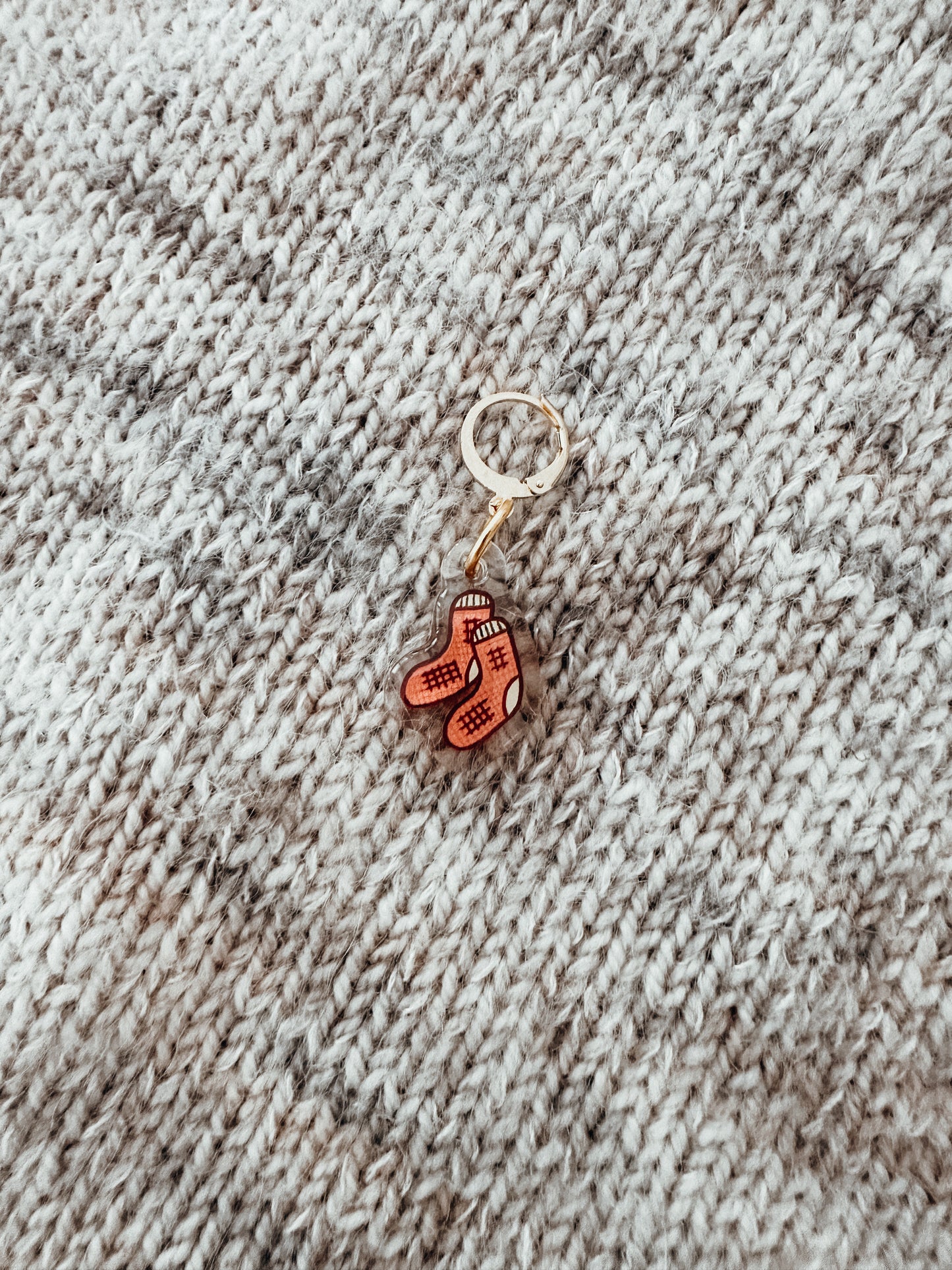 Acrylic Stitch Markers - Cozy Mood
